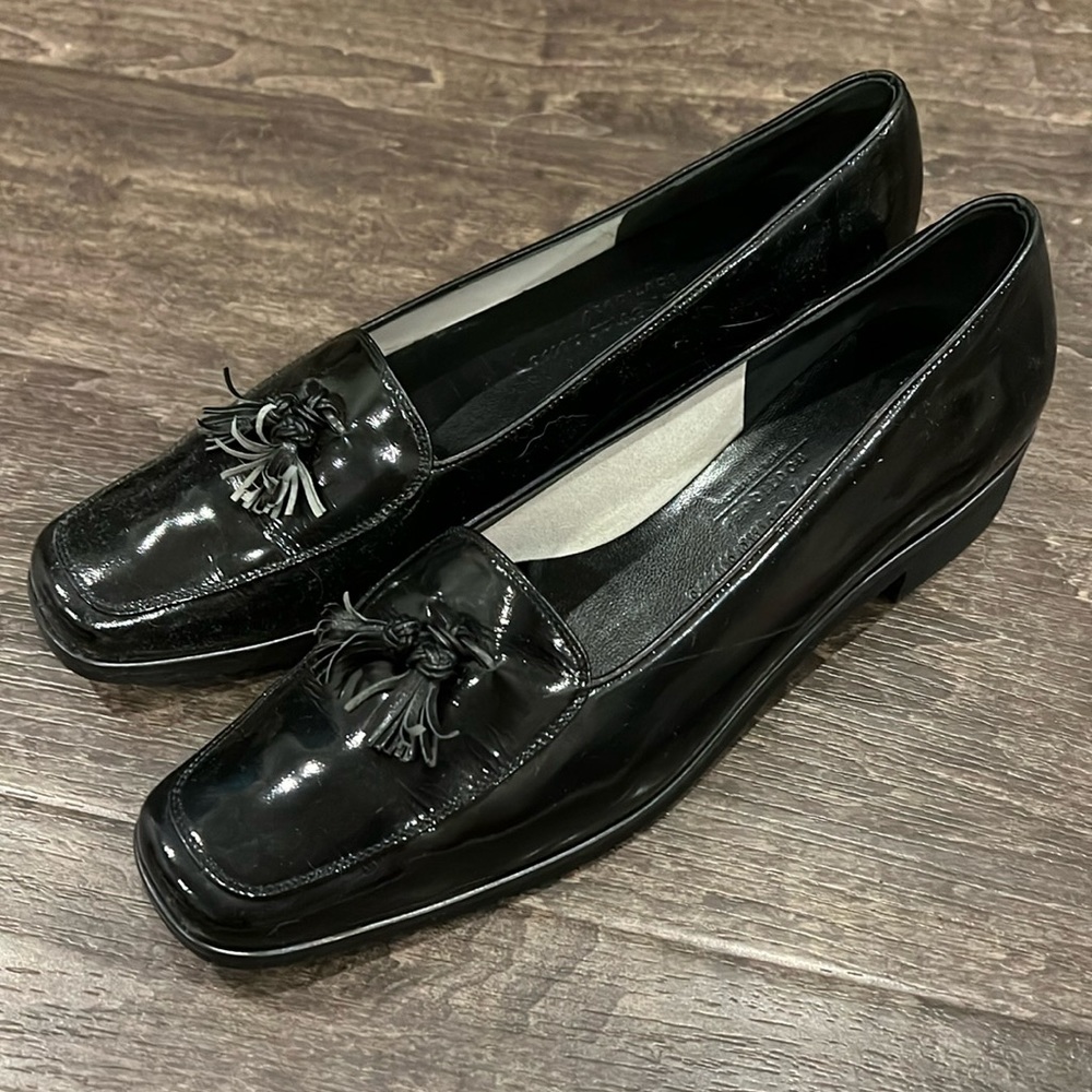 Salvatore Ferragamo vintage patent loafers